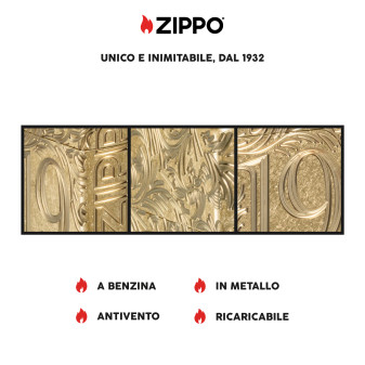 Accendino Zippo Armor mod. 46776 Fantasia 1932 Filigree Design