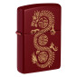Immagine 1 - Zippo Accendino a Benzina Ricaricabile e Antivento con Fantasia Dragon Luck Design - mod. 46835