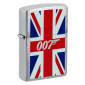 Immagine 1 - Zippo Accendino a Benzina Ricaricabile e Antivento con Fantasia Ufficiale James Bond 007 - mod. 46801