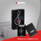 Immagine 6 - Zippo Accendino a Benzina Ricaricabile e Antivento con Fantasia Love Note Design - mod. 46840