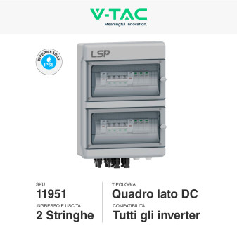 Kit Inverter 6kW + Batteria 10,24kWh + Quadri DC/AC