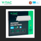 Immagine 12 - V-Tac Pro VT-61018 Pannello LED Quadrato 18W SMD Chip Samsung da Incasso con Driver - SKU 104861 / 104871 / 104881