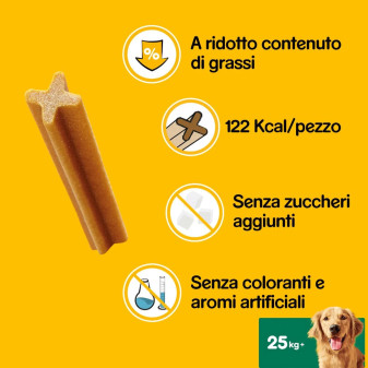 42 Stick per Igiene Orale del Cane Pedigree Dentastix Large