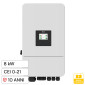 Immagine 1 - V-Tac Deye Inverter Trifase Ibrido On-Grid / Off-Grid 8kW IP65 Garanzia 10 Anni CEI 0-21 Display LCD - SKU 12643