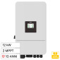 Immagine 1 - V-Tac Deye Inverter Trifase Ibrido On-Grid / Off-Grid 12kW IP65 Garanzia 10 Anni CEI 0-21 Display LCD - SKU 12655
