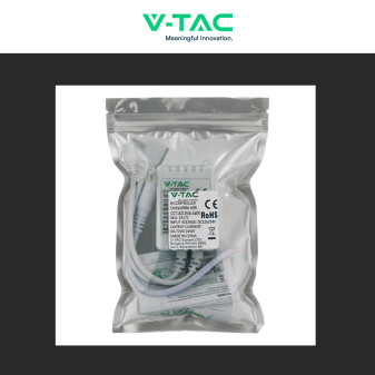 V-TAC Controller Dimmer IR Strisce LED CCT 2 Canali con Telecomando