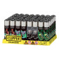 Immagine 1 - Clipper Large Accendino a Pietrina Grande Ricaricabile con Fantasia Dangerous Cocktail - Box da 48 Accendini