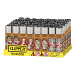 Immagine 1 - Clipper Large Accendino a Pietrina Grande Ricaricabile con Fantasia Pure All In - Box da 48 Accendini