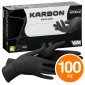 Immagine 17 - New Med Gloves Karbon Guanti Monouso Neri in Nitrile Senza Talco Taglia S - Confezione da 100 Guanti [TERMINATO]
