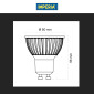 Immagine 7 - Imperia Lampadina LED GU10 9W Faretto PAR16 in Ceramica - mod. 214084 / 214091
