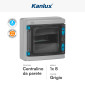Immagine 2 - Kanlux Ideal Centralino da Parete 1x8P Resistente Raggi UV IK10 Impermeabile IP65 Colore Grigio - mod. 38451