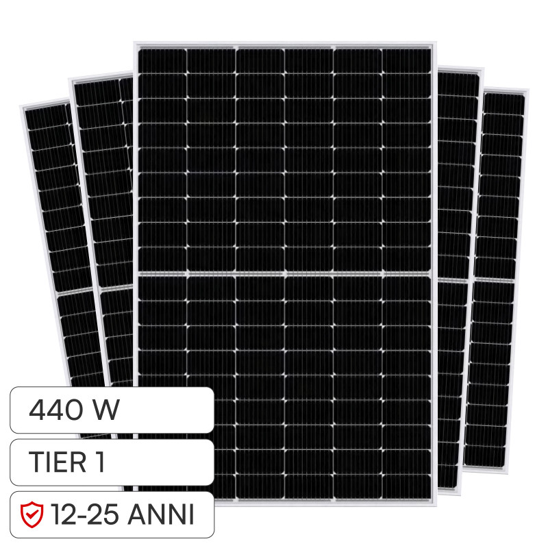 Pannelli Fotovoltaici 440W TOPCon IP68 V-Tac Austa Osda