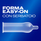 Immagine 3 - Preservativi Durex Settebello Jeans con Forma Easy On - Box da 100 Profilattici