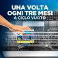Immagine 2 - Finish Curalavastoviglie Limone a Ciclo Vuoto Previene Cattivi Odori Rimuove Calcare - 1 Trattamento Pulizia Lavastoviglie