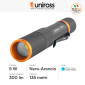Immagine 2 - Uniross GX200 Torcia LED 5W 300lm Multifunzione Ricaricabile IPX4 con Cavo USB - mod. U322538