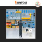 Immagine 8 - Uniross Torcia da Lavoro 4W Pieghevole Ricaricabile Multi-Uso IP44 con Magnete e Gancio - mod. ULFL020