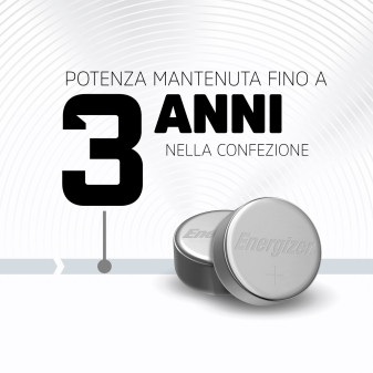 Batterie LR44/A76 a Bottone 1.5V Alcaline Energizer