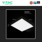 Immagine 22 - V-Tac VT-61044 Pannello LED Quadrato 60x60 40W SMD Chip CREE a Incasso con Driver Starsense - SKU 241456 / 241466