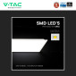 Immagine 37 - V-Tac VT-61045 Pannello LED Rettangolare 120x30 40W SMD Chip CREE a Incasso con Driver Starsense - SKU 241476 / 241486