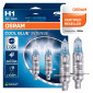 Immagine 1 - Osram Cool Blue Intense Next Gen 55W Fari Alogeni Auto 12V - 2 Lampadine Alogene H1