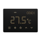 Immagine 1 - ETTROIT Smart Wi-Fi Cronotermostato Caldaia da Incasso Digitale Touchscreen Nero - mod. ETWF4302