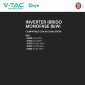 Immagine 3 - V-Tac Deye Inverter Monofase Ibrido On-Grid / Off-Grid 8kW IP65 Garanzia 10 Anni CEI 0-21 Display LCD - SKU 12310