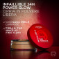 Immagine 5 - L'Oréal Paris Infaillible 24h Power Glow Cipria in Polvere Libera Fissante Idratante con Nano Perle Luminose Tonalità Medium