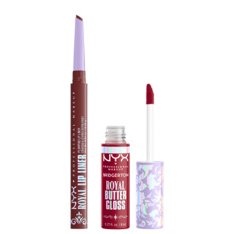 NYX Kit Duo Labbra Bridgerton 05 Matita + Lucidalabbra