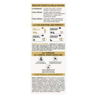 L'Oréal Paris Age Perfect Siero Rassodante Azione Tonificante