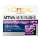 Immagine 1 - L'Oréal Paris Attiva Anti-rughe 55+ Calcium Trattamento Densificante Notte Riduce Rughe Ridensifica Idrata - Barattolo da 50ml