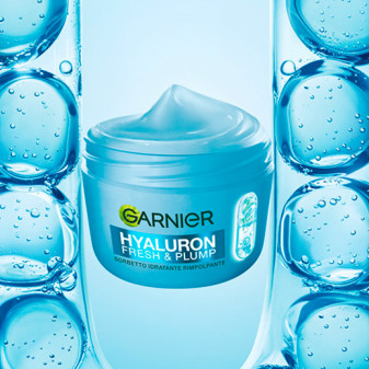 Garnier Hyaluron Fresh & Plump Crema Sorbetto Idratante Rimpolpante