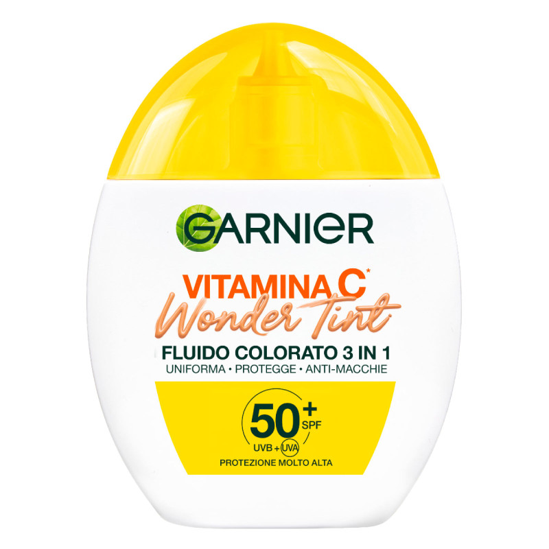Garnier Vitamina C Wonder Tint Fluido Colorato 3in1 SPF 50+ Medium
