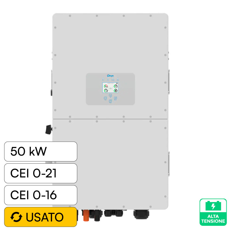 V-Tac Inverter Trifase Ibrido On-Grid / Off-Grid 50kW CEI 0-21 0-16