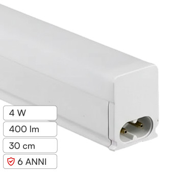 V-Tac VT-035 Plafoniera LED Lineare T5 4W SMD Chip CREE Linkabile