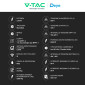 Immagine 10 - V-Tac Deye Inverter Monofase Ibrido On-Grid / Off-Grid 3,6kW IP65 CEI 0-21 Display LCD - SKU 12344
