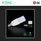 Immagine 10 - V-Tac VT-248 Lampadina LED E14 7,5W Tubolare T37 SMD Chip CREE - SKU 21267-6 / 212686 / 212696