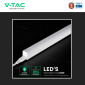 Immagine 13 - V-Tac VT-035 Tubo LED T5 4W SMD Chip CREE Lampadina 30cm Plafoniera Linkabile con Interruttore - SKU 216896 / 216906 / 216916