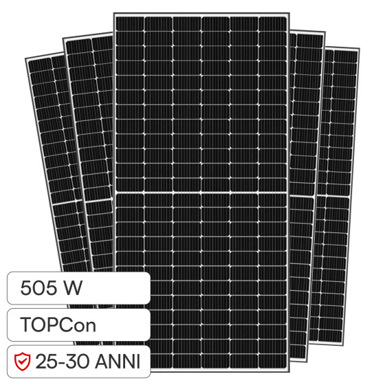 V-Tac Pannelli Fotovoltaici Trina Solar 505W TIER 1 Monocristallini