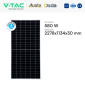 Immagine 2 - V-Tac Kit 17,98kW 31 Pannelli Solari Fotovoltaici Austa Osda 580W TIER 1 Monocristallini TOPCon IP68 - SKU 12295