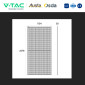 Immagine 4 - V-Tac Kit 17,98kW 31 Pannelli Solari Fotovoltaici Austa Osda 580W TIER 1 Monocristallini TOPCon IP68 - SKU 12295