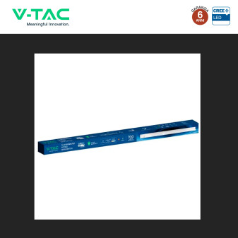 V-Tac VT-065 Plafoniera LED Lineare T5 7W SMD Chip CREE Linkabile