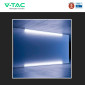 Immagine 8 - V-Tac VT-125 Tubo LED T5 16W SMD Chip CREE Lampadina 120cm Plafoniera Linkabile con Interruttore - SKU 216956 / 216966 / 216976
