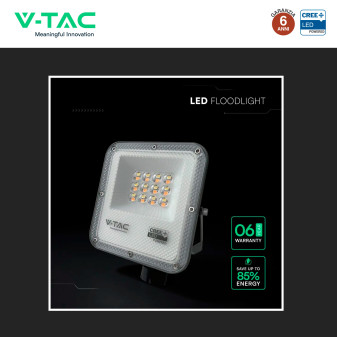 V-Tac VT-44014CCT Faro LED 10W SMD CREE IP65 IK06 CCT 3in1