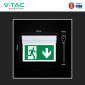 Immagine 6 - V-Tac VT-519-S Lampada LED per Uscita di Emergenza a Bandiera 2W SMD Chip CREE IP20 con Funzione SE+SA - SKU 836-6