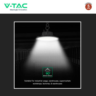 V-Tac VT-91102 Lampada Industriale LED UFO 100W SMD High Bay