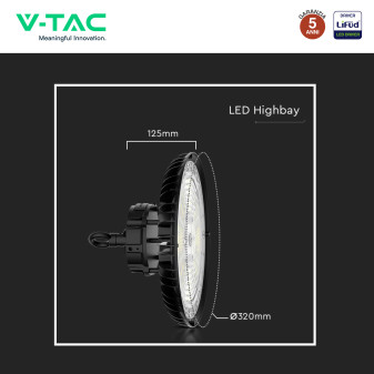 V-Tac VT-90202 Lampada Industriale LED UFO 120/150/200W SMD IP65