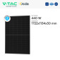 Immagine 7 - V-Tac Pannelli Fotovoltaici Osda 440W TIER 1 Monocristallini TOPCon Full Black - SKU 12351 / 1235114 / 1235111 / 123519 / 123518
