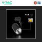 Immagine 11 - V-Tac VT-11122 Faretto LED da Binario 20W Track Light COB Chip CREE Colore Nero - SKU 241546 / 241556 / 241566