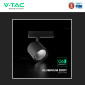 Immagine 11 - V-Tac VT-11136 Faretto LED da Binario 36W Track Light COB Chip CREE Colore Nero - SKU 241636 / 241646 / 241656