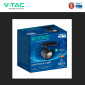 Immagine 13 - V-Tac VT-11136 Faretto LED da Binario 36W Track Light COB Chip CREE Colore Nero - SKU 241636 / 241646 / 241656